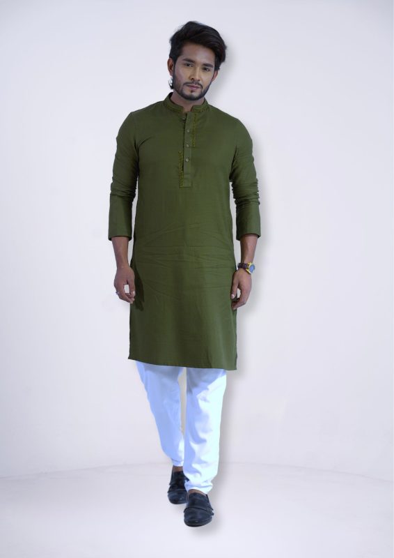 Embroidered Men's panjabi