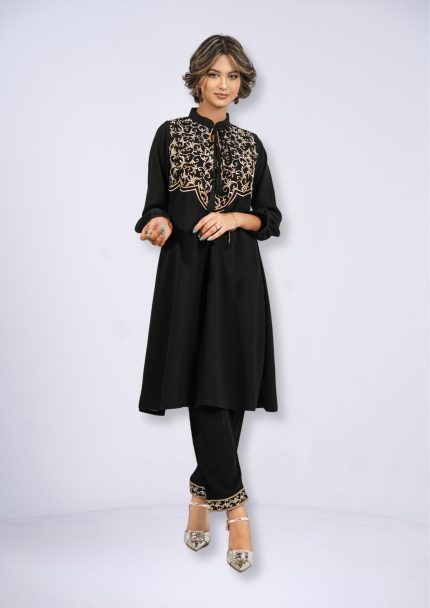 Linen CRINCLE Tunic With Pant