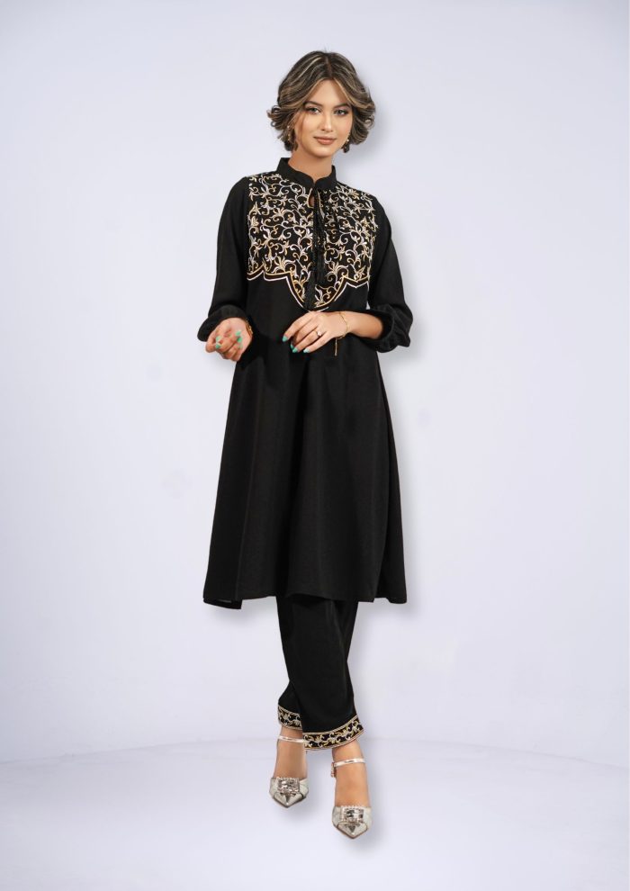 Linen CRINCLE Tunic With Pant