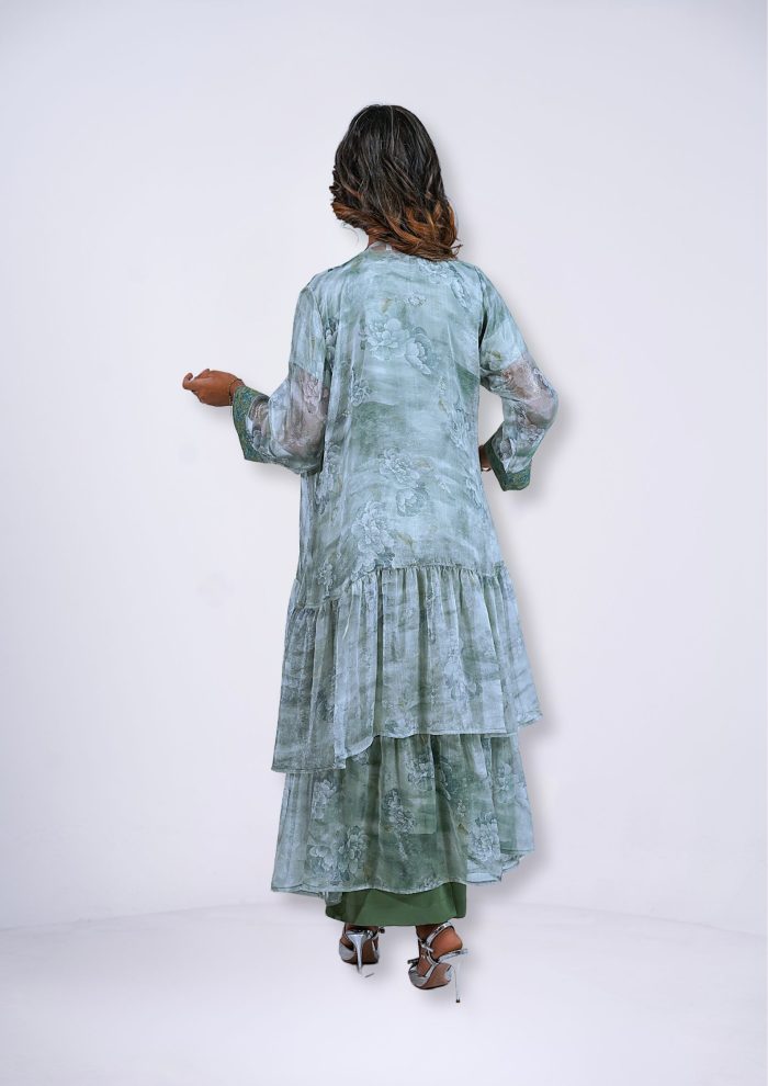 Satin Tunic 3pcs Set