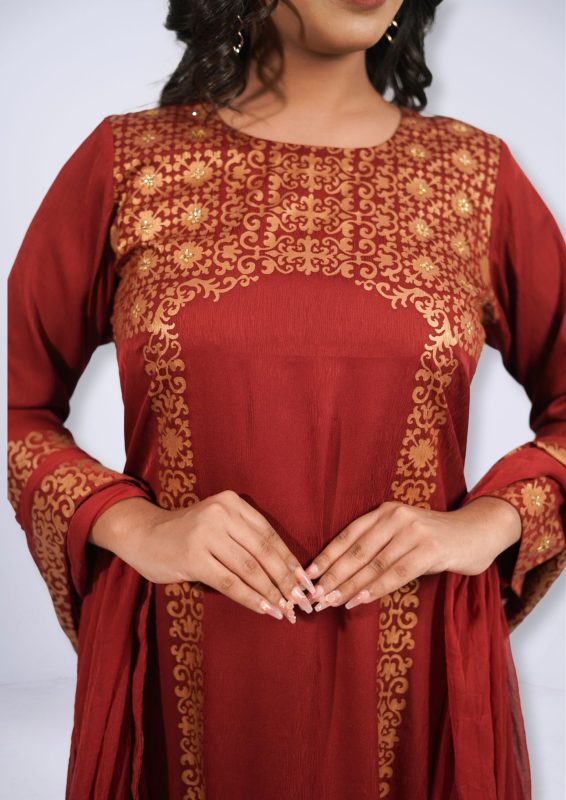 JAQUARD Kameez 3pcs Set