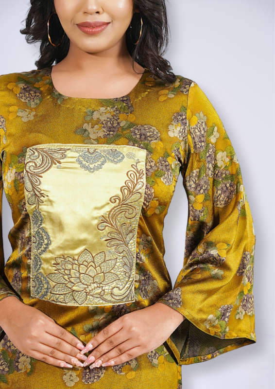EMBROIDERIED Single Tunic