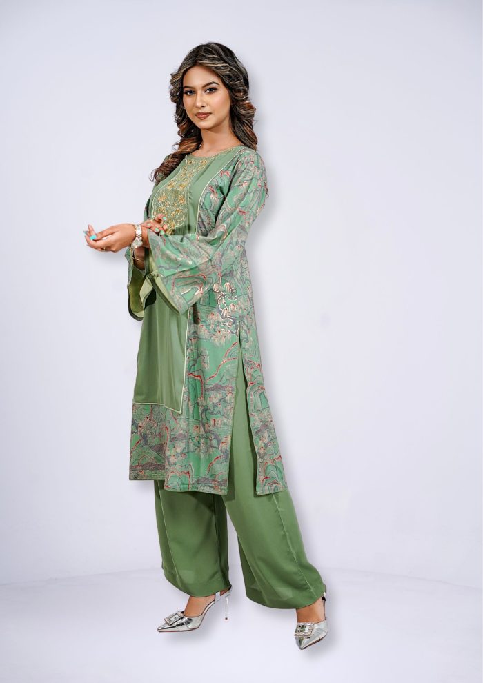 SAMU SILK Tunic with Pant