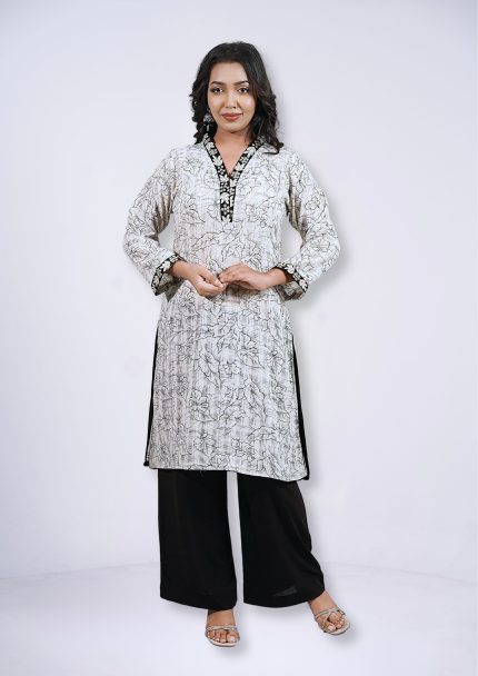 White Printed 1pcs kmeez