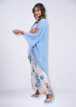 CREP Tops With Embroidered Koti and Pant