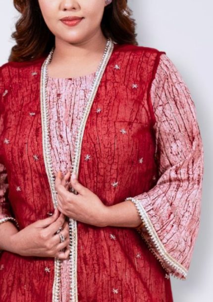 SAMU SILK Tunic With Koti