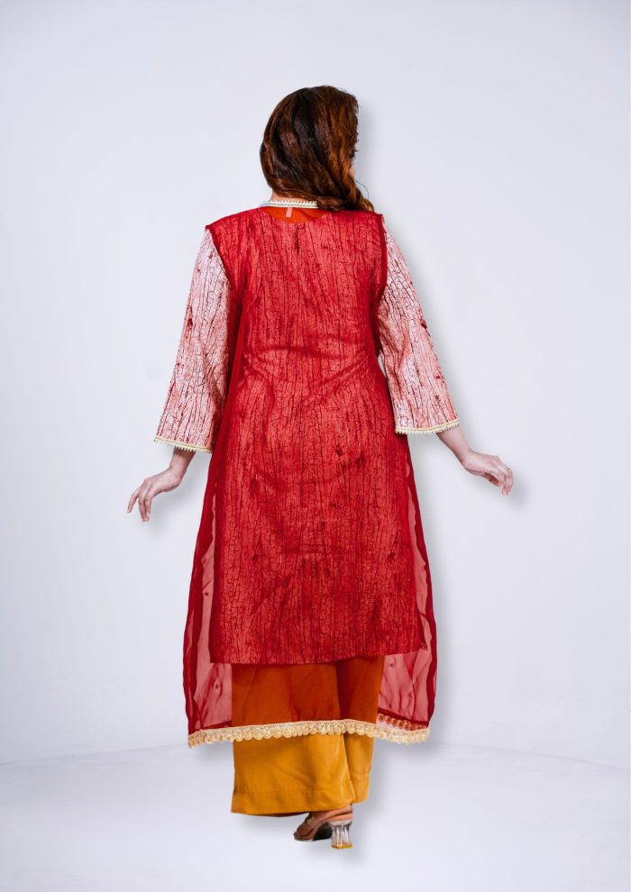 SAMU SILK Tunic With Koti