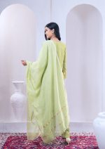 Forest Green 3 Pcs Kameez Set