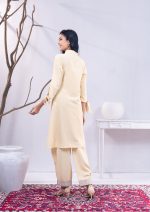 Wheat Colour 2 Pcs Kameez