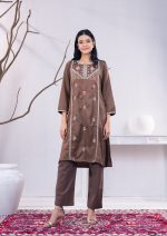 Bronze 2 Pcs Kameez Set