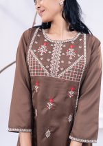 Bronze 2 Pcs Kameez Set