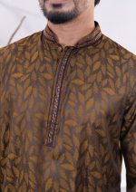 Raw Umber Men's Panjabi