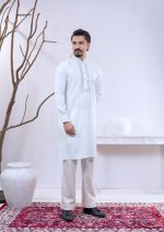 Frosted mint Karchupi Men's Panjabi