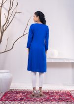 Royal Blue 1 PCS ETHNIC KURTI
