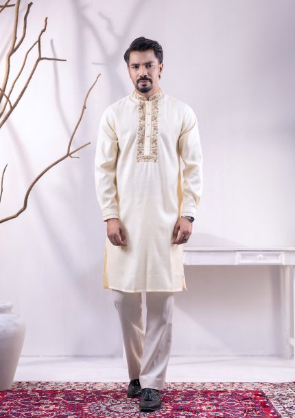 Corn Field Karchupi Men's Panjabi