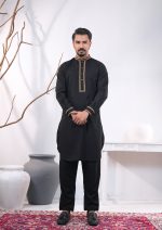 Black Men's Kabli Set