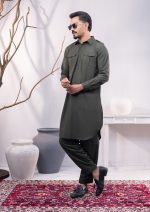 Palm Leaf Men's Kabli Set