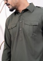 Palm Leaf Men's Kabli Set