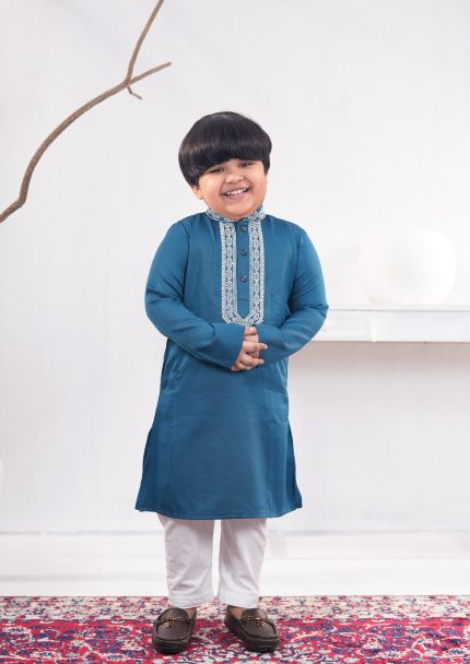 Teal Boys Panjabi